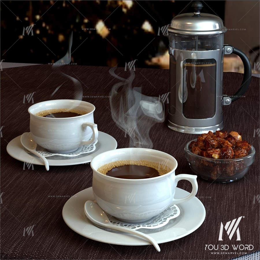 Coffee and coffee maker